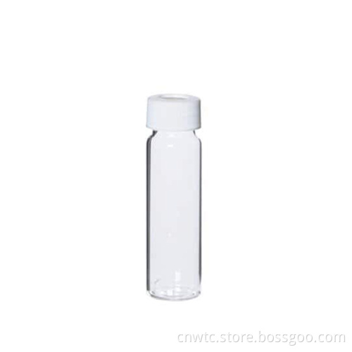 40mL Clear Glass Bottle - Lab Bottle Made of Borosilicate Glass
